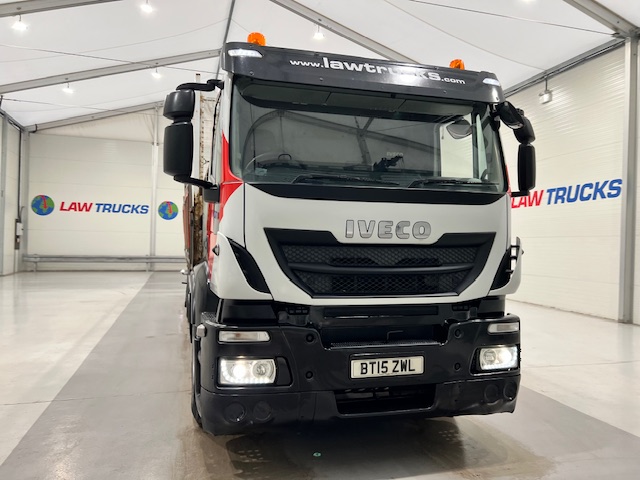 Iveco Stralis 310 6×2 Dropside Brick Grab