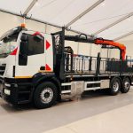 Iveco Stralis 310 Euro 6 6×2 Dropside Brick Grab - thumbnail