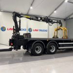 Scania R420 8×2 Rear Lift Brick Grab Drawbar - thumbnail