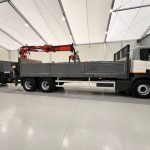 Scania P270 6×2 10 Tyre Flatbed Drawbar Brick Grab - thumbnail