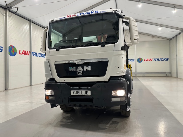 MAN TGS 35.360 8×4 Day Cab Steel Tipper Grab