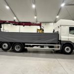 DAF CF85 460 6×2 Flatbed Drawbar Brick Grab - thumbnail