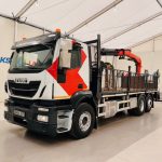 Iveco Stralis 310 Euro 6 6×2 Flatbed Brick Grab - thumbnail