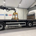 Scania R420 8×2 Rear Lift Brick Grab Drawbar - thumbnail