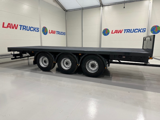 DAF CF85 360 8×2 Flatbed Brick Grab Drawbar