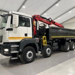 MAN TGS 35.360 8×4 Day Cab Steel Tipper Grab - thumbnail
