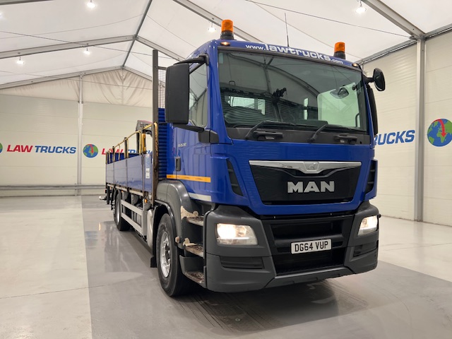 MAN TGS 26.360 6×2 Rear Lift Dropside Brick Grab Manual