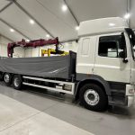 DAF CF85 460 6×2 Flatbed Drawbar Brick Grab - thumbnail