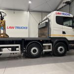Scania R420 8×2 Rear Lift Brick Grab Drawbar - thumbnail