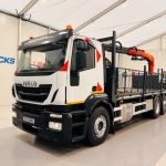 Iveco Stralis 310 Euro 6 6×2 Dropside Brick Grab - thumbnail