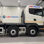 Scania R420 8×2 Rear Lift Brick Grab Drawbar - thumbnail