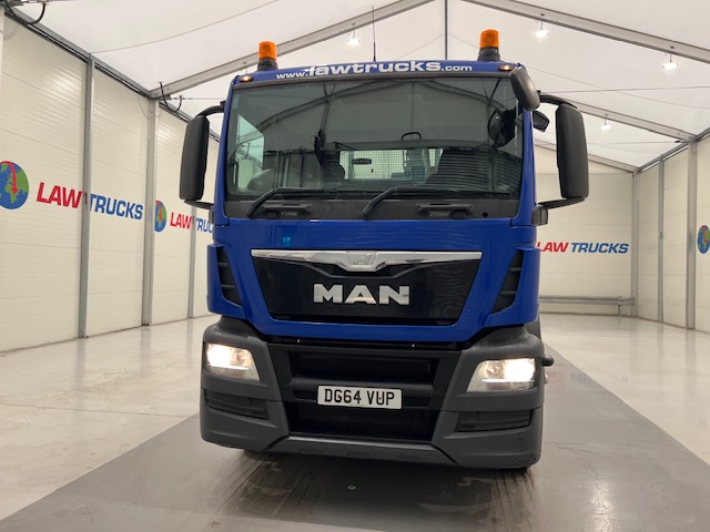 MAN TGS 26.360 6×2 Rear Lift Dropside Brick Grab Manual