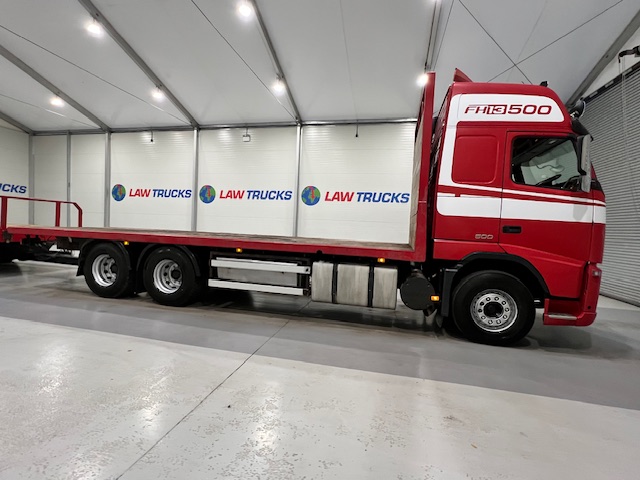 Volvo FH 500 6×2 Rear Lift Flatbed’s Drawbar