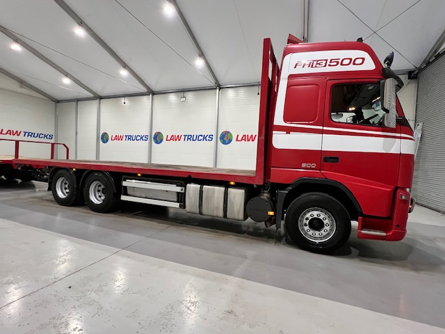 Volvo FH 500 6×2 Rear Lift Flatbed’s Drawbar