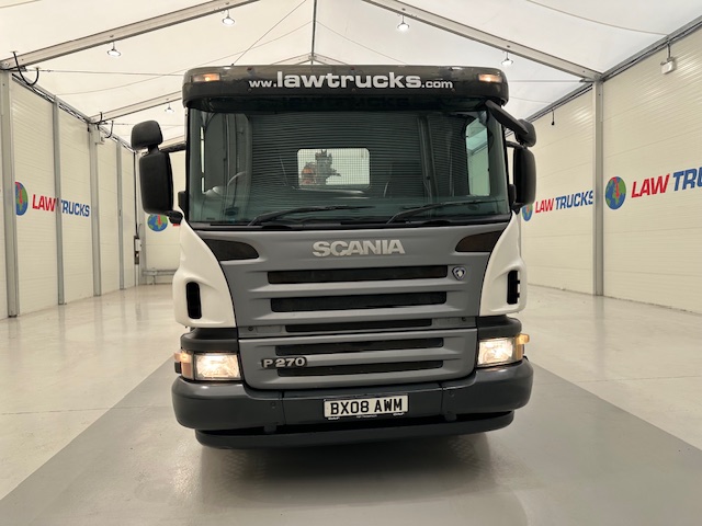 Scania P270 6×2 10 Tyre Flatbed Brick Grab