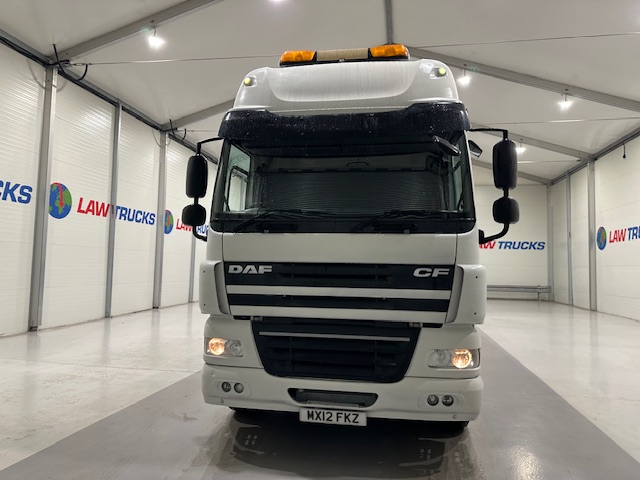 DAF CF85 460 6×2 Flatbed Drawbar Brick Grab