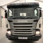 Scania P270 6×2 10 Tyre Flatbed Drawbar Brick Grab - thumbnail