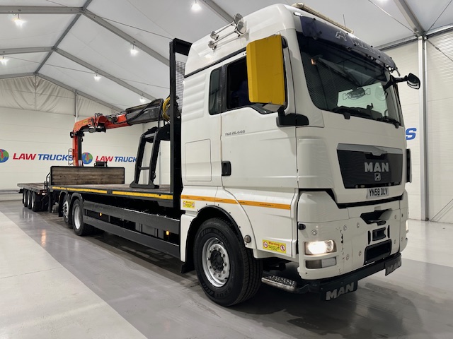 MAN TGX 26.440 6×2 Brick Grab Drawbar