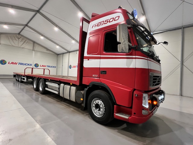 Volvo FH 500 6×2 Rear Lift Flatbed’s Drawbar