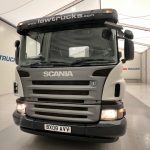 Scania P270 6×2 10 Tyre Flatbed Drawbar Brick Grab - thumbnail