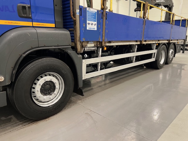MAN TGS 26.360 6×2 Rear Lift Dropside Brick Grab Manual