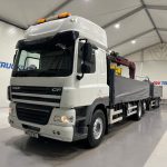 DAF CF85 460 6×2 Flatbed Drawbar Brick Grab - thumbnail