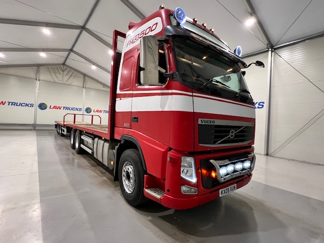 Volvo FH 500 6×2 Rear Lift Flatbed’s Drawbar