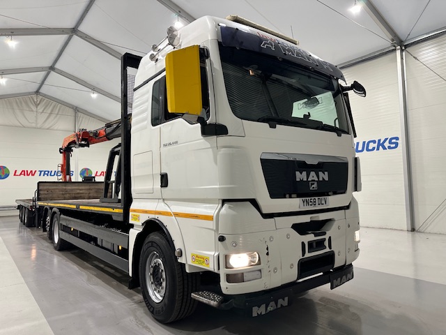 MAN TGX 26.440 6×2 Brick Grab Drawbar
