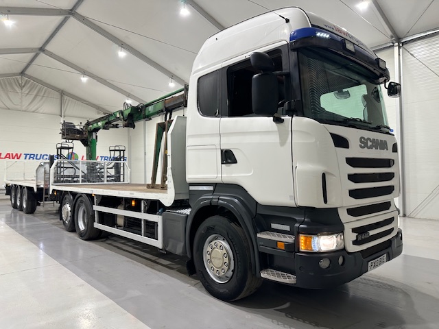 Scania R440 6×2 Rear Lift Brick Grab Drawbar