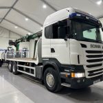 Scania R440 6×2 Rear Lift Brick Grab Drawbar - thumbnail