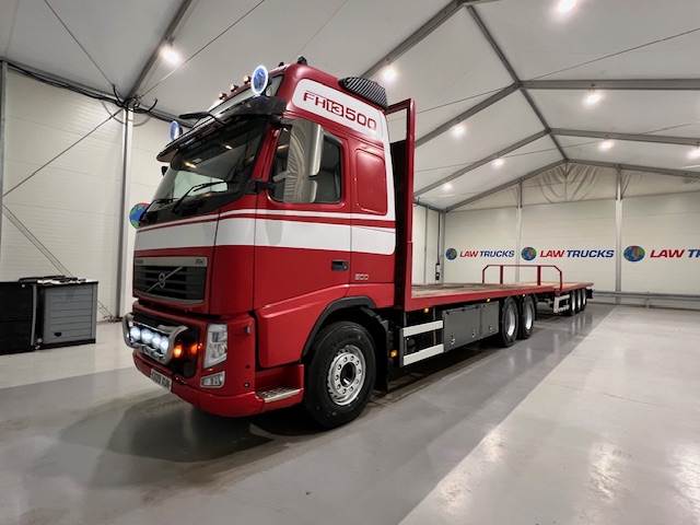Volvo FH 500 6×2 Rear Lift Flatbed’s Drawbar