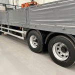 Scania P270 6×2 10 Tyre Flatbed Drawbar Brick Grab - thumbnail