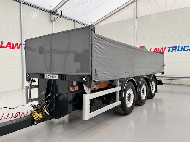 Scania P270 6×2 10 Tyre Flatbed Drawbar Brick Grab