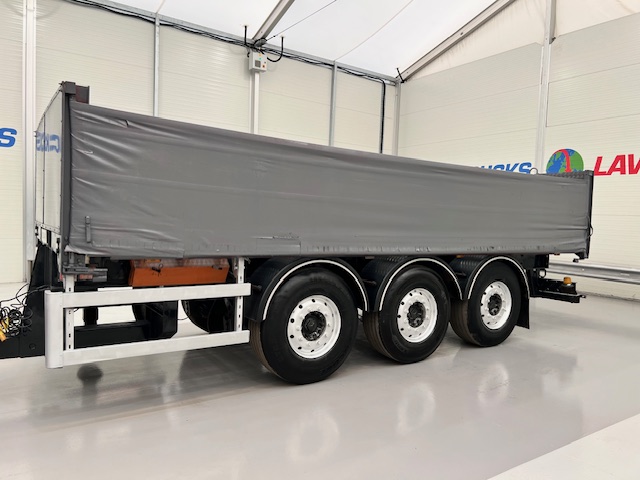 Scania P270 6×2 10 Tyre Flatbed Drawbar Brick Grab