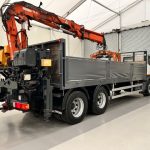 Scania P270 6×2 10 Tyre Flatbed Drawbar Brick Grab - thumbnail