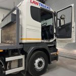 Scania R420 8×2 Rear Lift Brick Grab Drawbar - thumbnail
