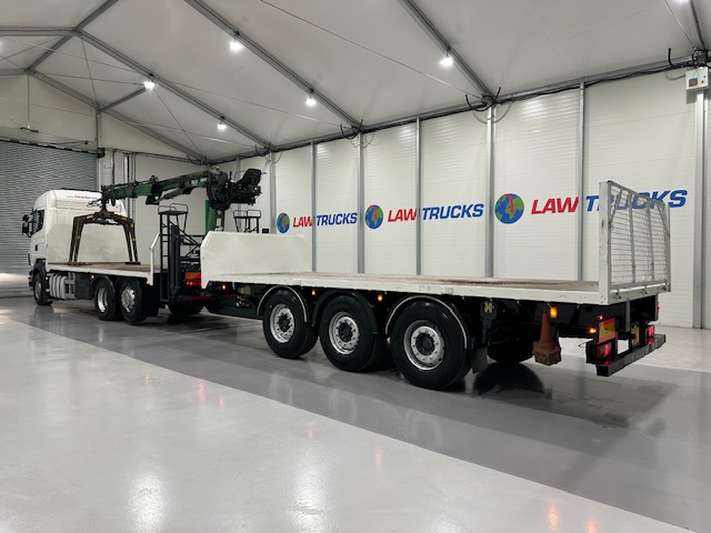 Scania R440 6×2 Rear Lift Brick Grab Drawbar