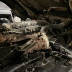 Scania R420 8×2 Rear Lift Brick Grab Drawbar - thumbnail