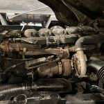 Scania R420 8×2 Rear Lift Brick Grab Drawbar - thumbnail