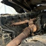 Scania R440 6×2 Rear Lift Brick Grab Drawbar - thumbnail